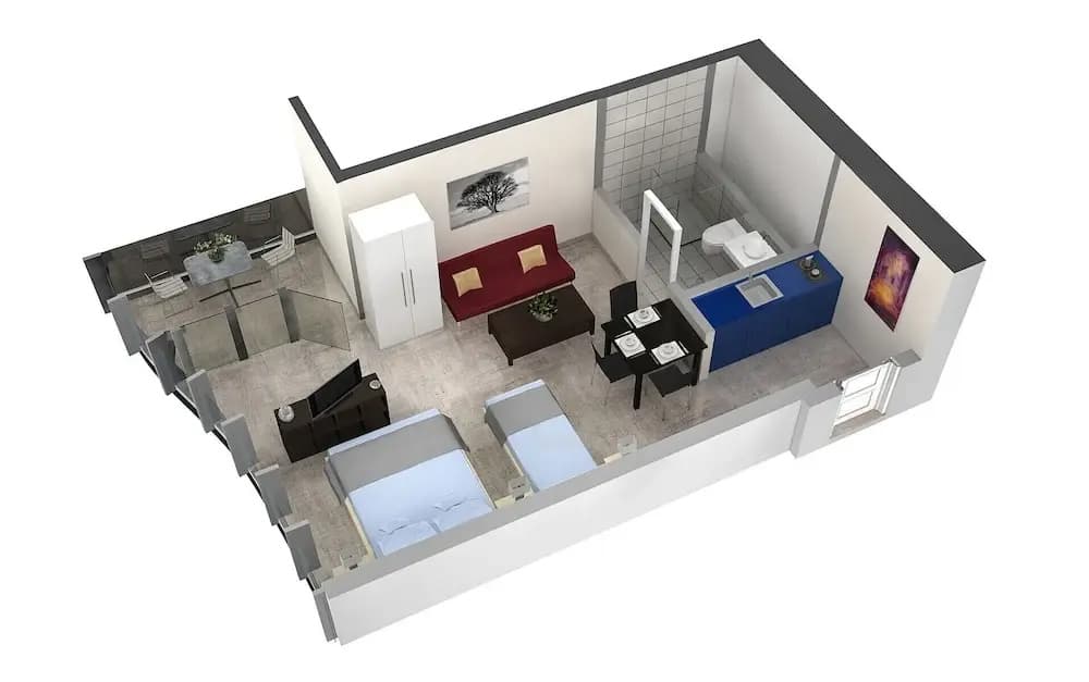 LU Bourbaki I - Allmend Hitrental Apartment