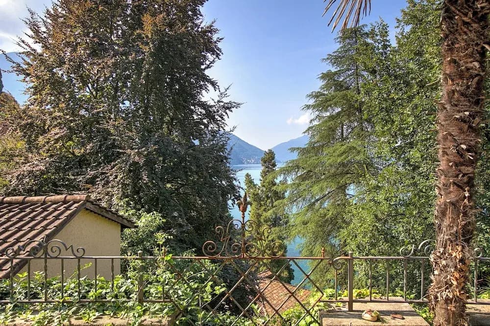 Romantic Terrace With Lake View