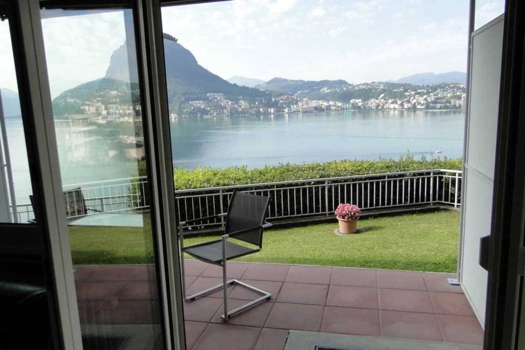 Lugano With Panorama From Castagnola Condo